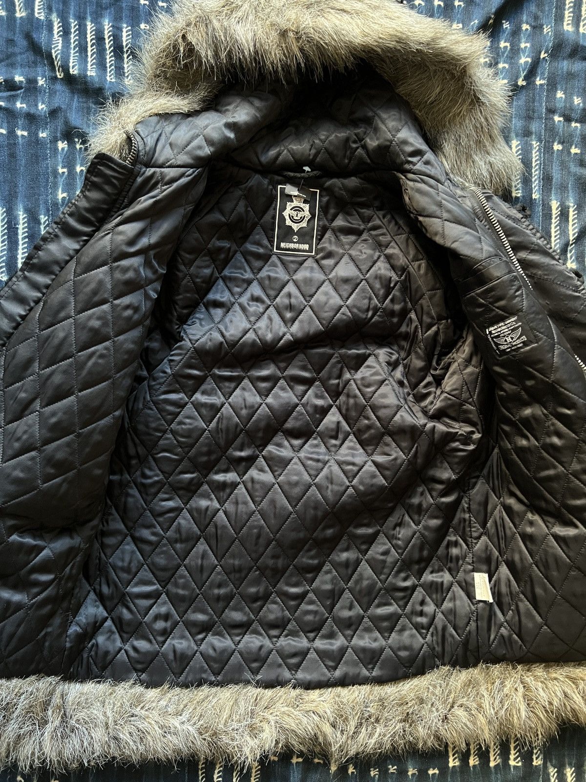 Neighborhood Neighborhood Archive FW06 Eskimo Fur Duffle Coat Size US M / EU 48-50 / 2 - 14 Thumbnail
