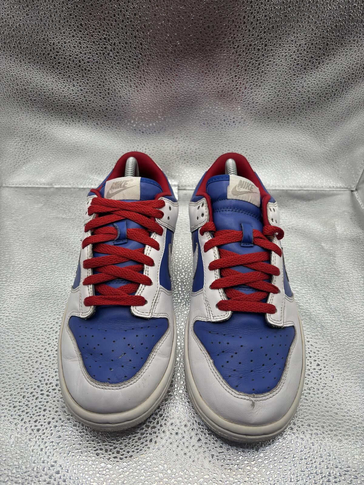 Nike Nike dunk low vintage white red blue Size US 7.5 / EU 40-41 - 2 Thumbnail