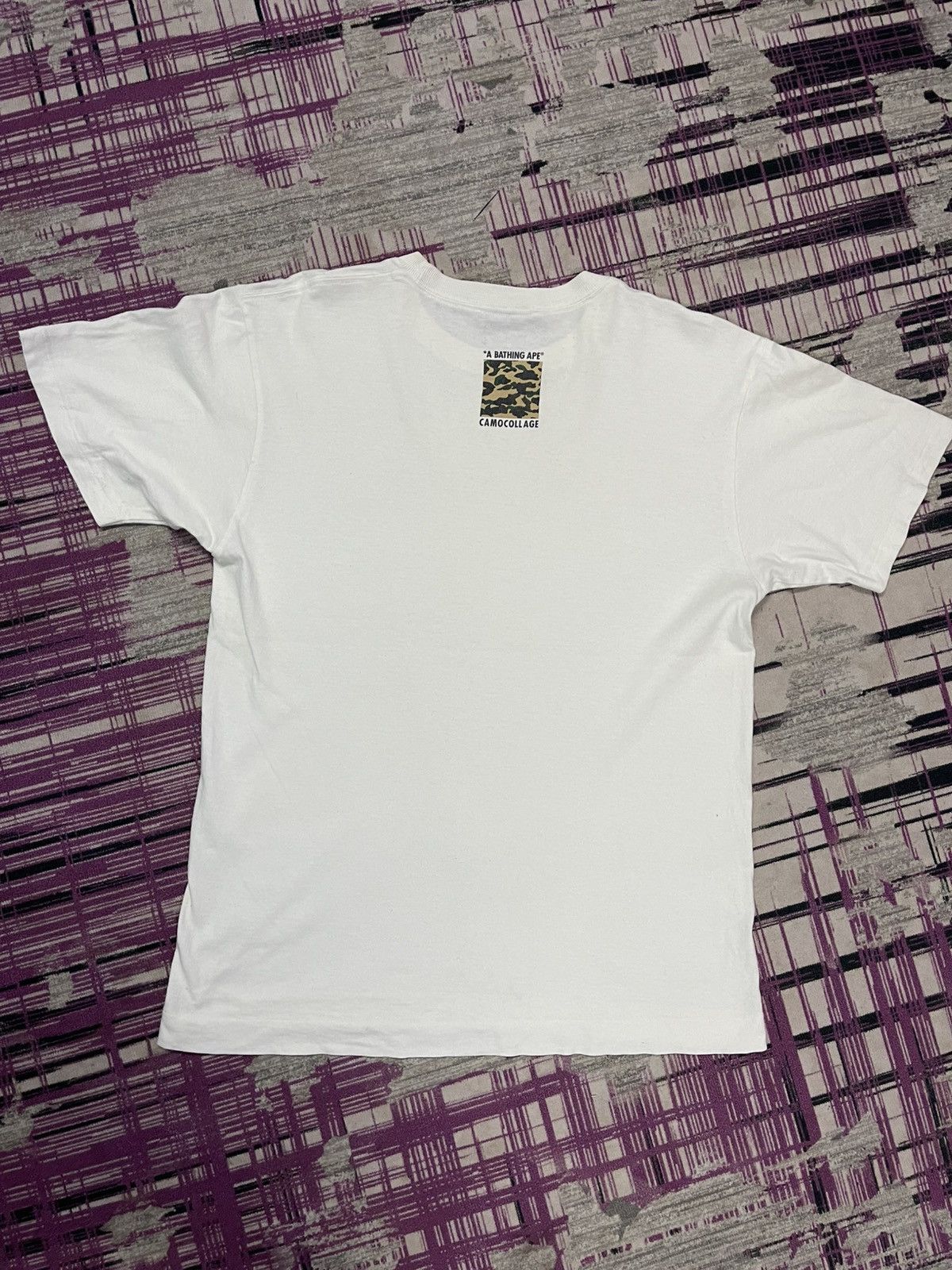 Bape VINTAGE A BATHING APE CAMOCOLLAGE TEE VERY RARE Size US M / EU 48-50 / 2 - 2 Thumbnail