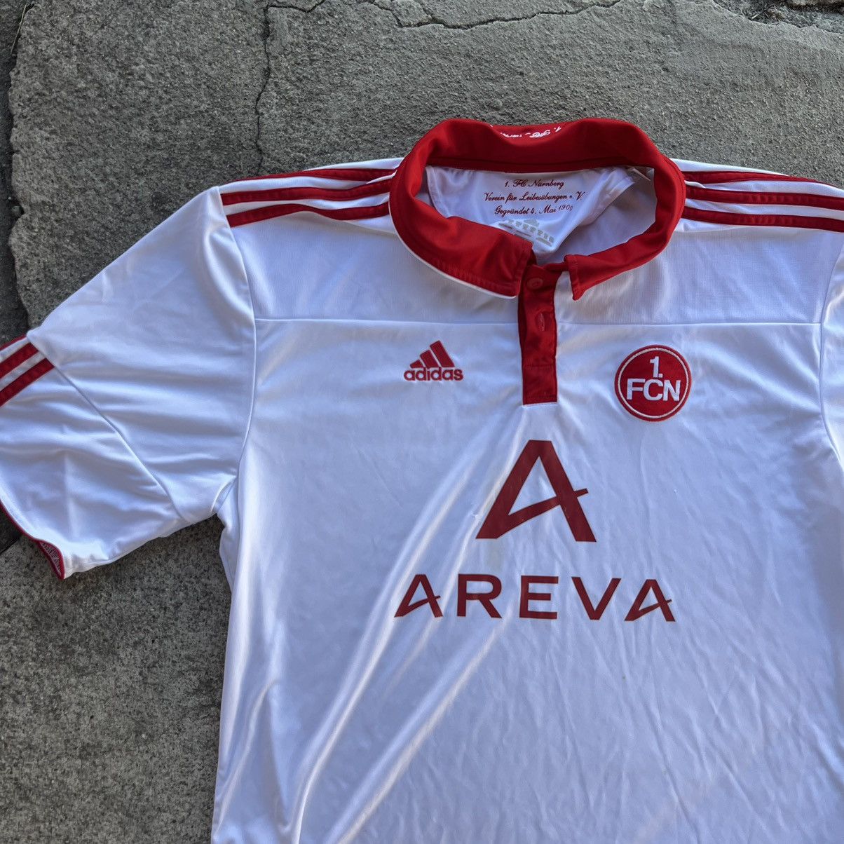 Adidas × Vintage Adidas Fc Nürnberg 2008 Home Jersey T-Shirt Vintage Size US L / EU 52-54 / 3 - 3 Thumbnail