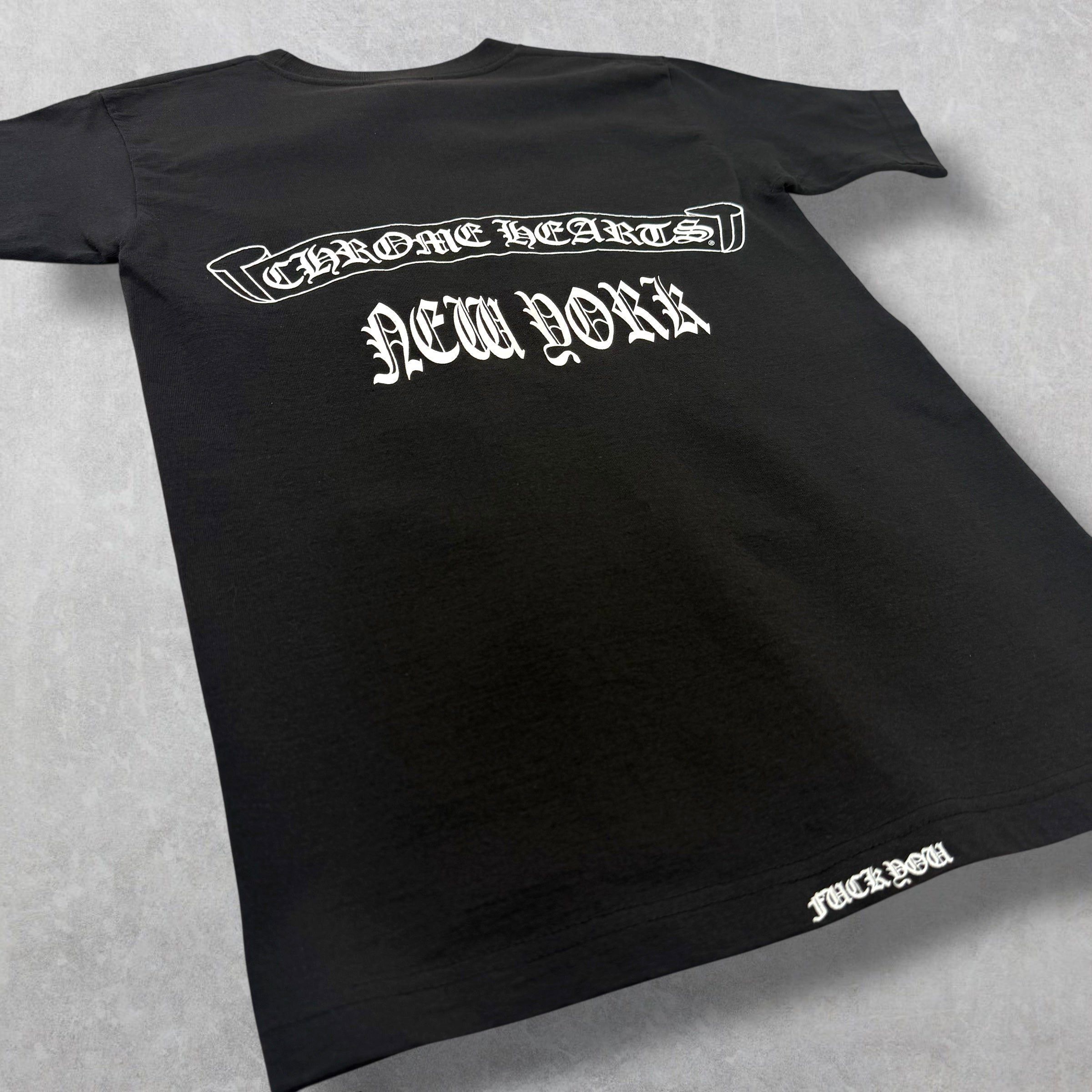Chrome Hearts Vintage Chrome Hearts New York Tee S Size US S / EU 44-46 / 1 - 3 Thumbnail