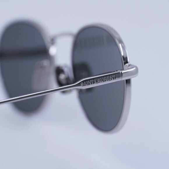 Saint Laurent Paris 🕶️ New Saint Laurent SL799 002 Sunglasses - Silver Frame Size ONE SIZE - 6 Thumbnail