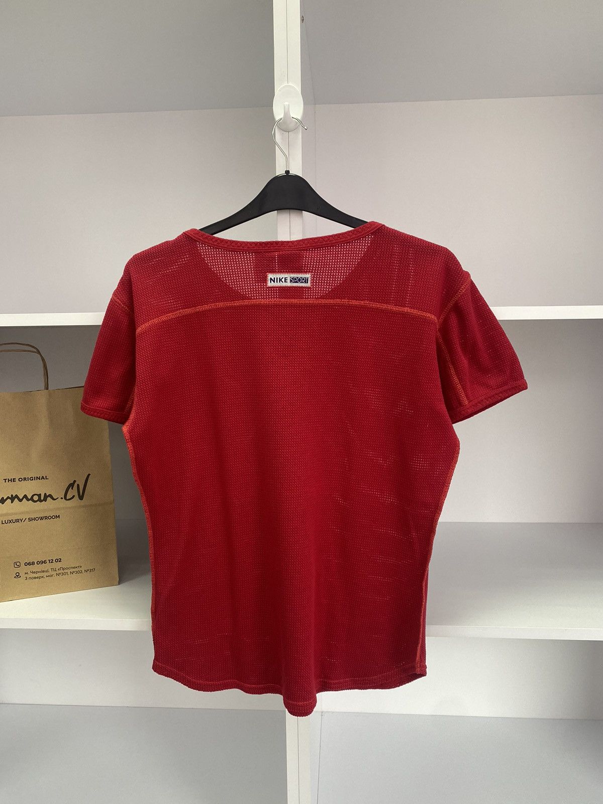 Nike × Vintage Vintage Nike Sport 90s T-Shirt Size US M / EU 48-50 / 2 - 11 Thumbnail