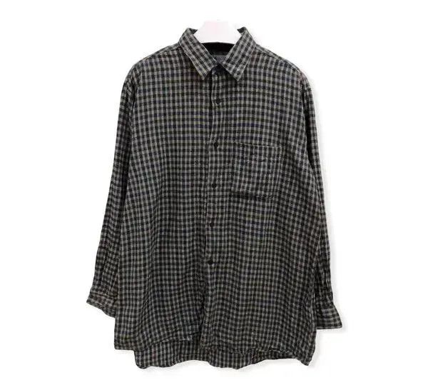 Vintage Deep Basic Plaid Tartan Flannel Shirt 👕