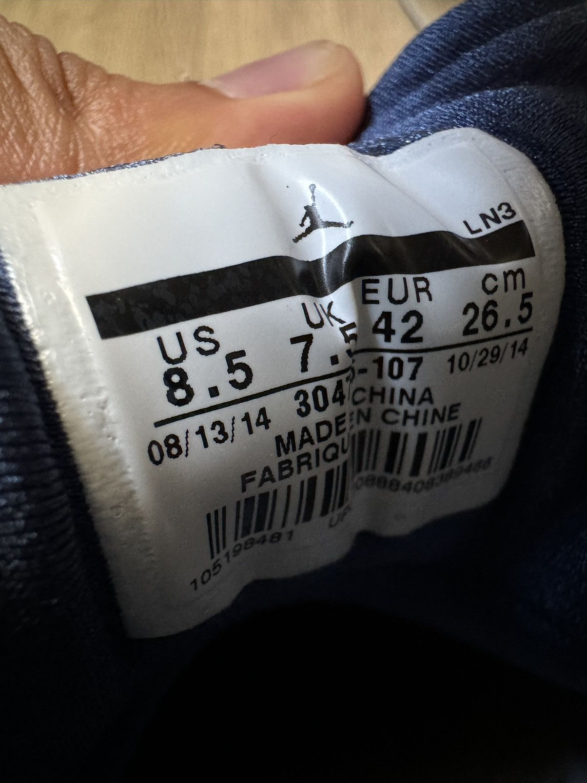 Jordan Brand Air Jordan 7 Retro “French Blue” Size US 8.5 / EU 41-42 - 6 Thumbnail