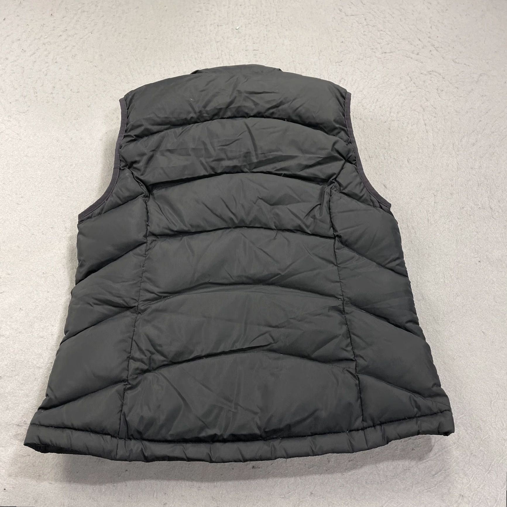 Vintage L.L. Bean Vest Womens Small Black Quilted Goose Down Puffer Zip Insulated Warm Size S / US 4 / IT 40 - 5 Thumbnail