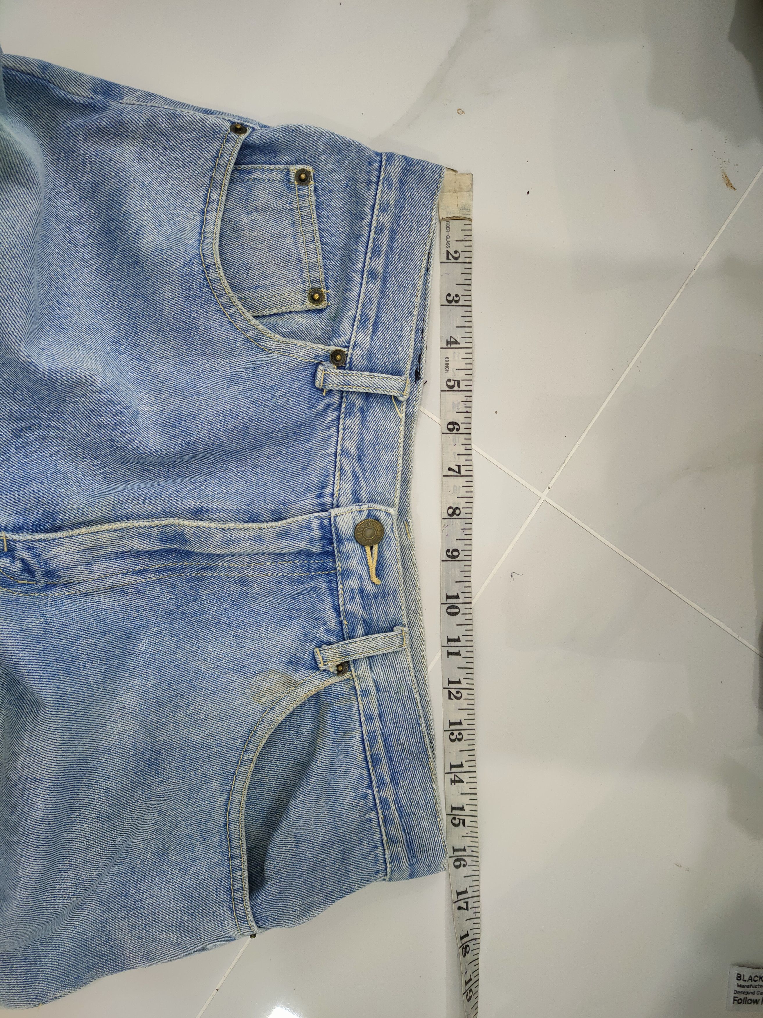 Japanese Brand VINTAGE JAPANESE FADED DISTRESSED JEAN DENIM PANTS Size US 32 / EU 48 - 8 Thumbnail