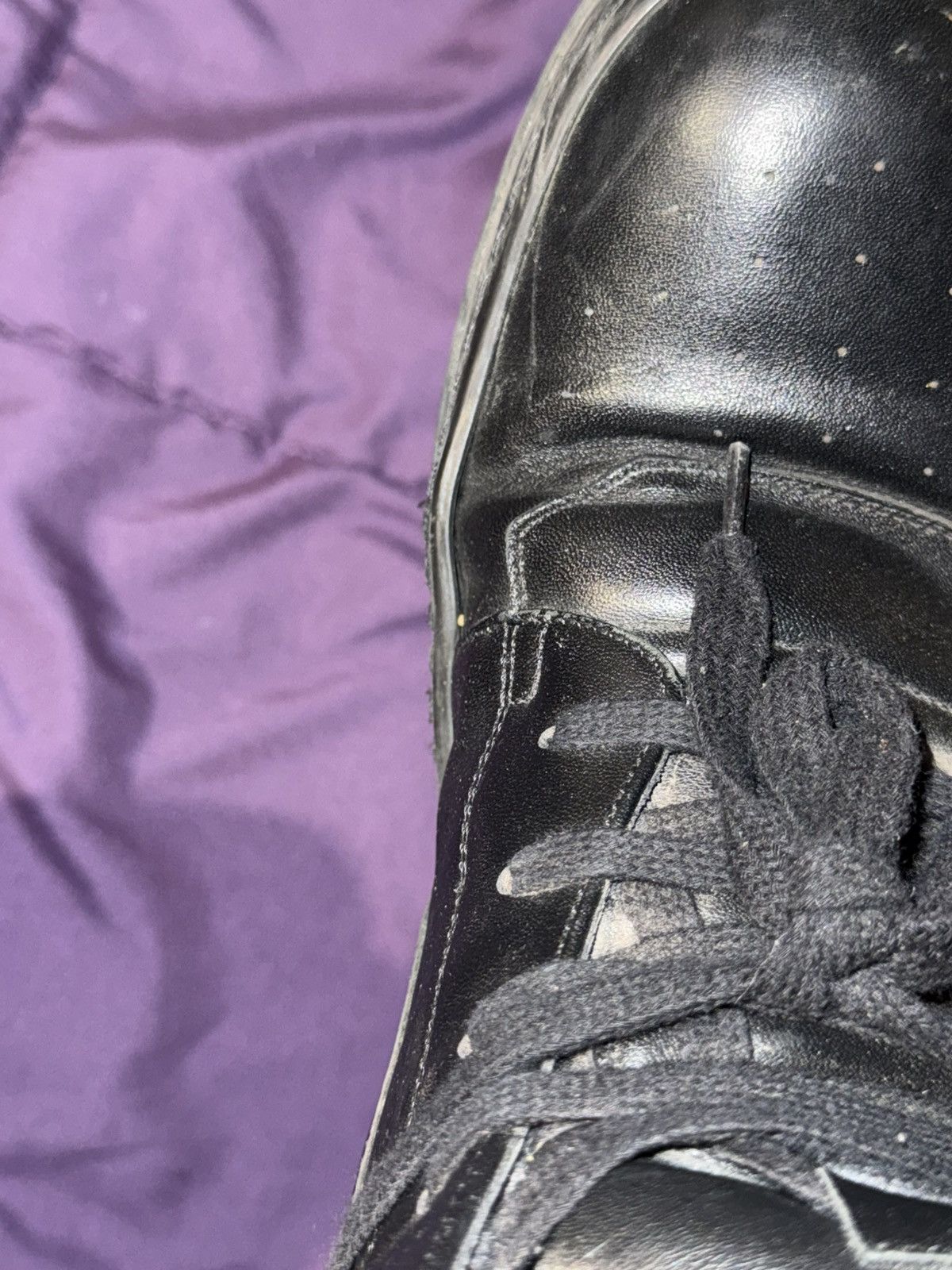 Rick Owens rick owen geobaskets triple black Size US 9 / EU 42 - 5 Thumbnail