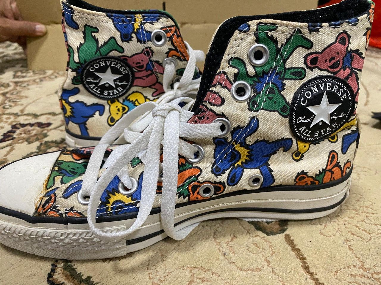 Converse × Grateful Dead Converse Chuck Taylor x Grateful Dead Dancing Bears | UK 3 | Size US 5 / EU 37 - 2 Thumbnail