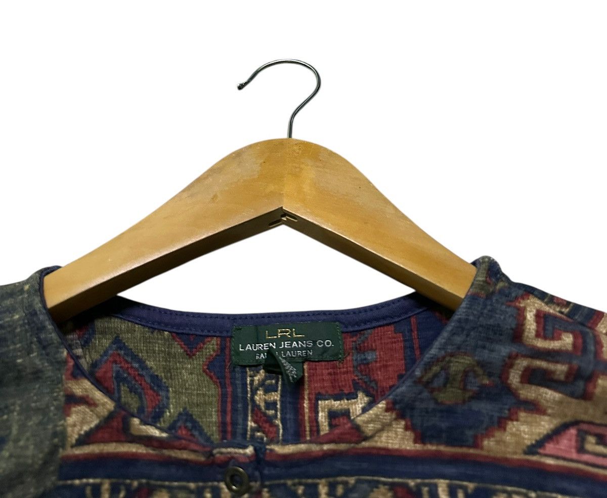 Ralph Lauren vintage Ralph Lauren Aztec/Native-inspired pattern henley Size M / US 6-8 / IT 42-44 - 4 Thumbnail