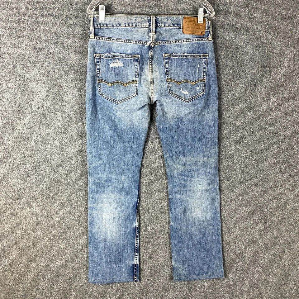 American Eagle Outfitters American Eagle Jeans Men's 30x32 Slim Straight Double Knee Size US 30 / EU 46 - 6 Thumbnail