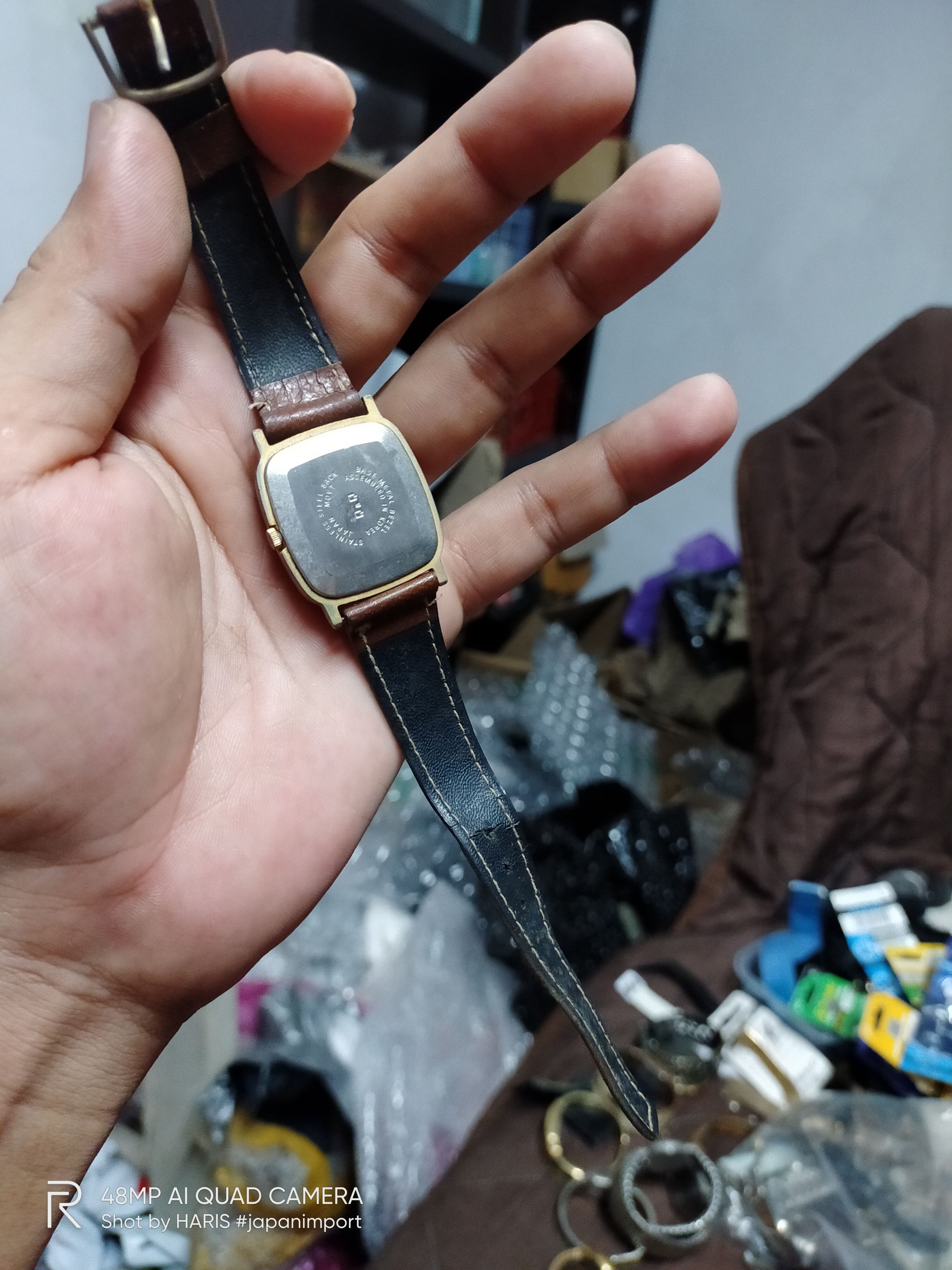 Japanese Brand Vintage Q&Q Quartz Watch by Japan Made (Retro Design) Size ONE SIZE - 5 Thumbnail