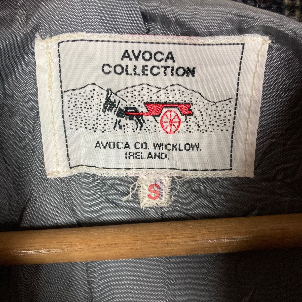 Vintage Vintage Avoca Collection Stripe Flat Button Hidden Zipper Size US S / EU 44-46 / 1 - 5 Thumbnail