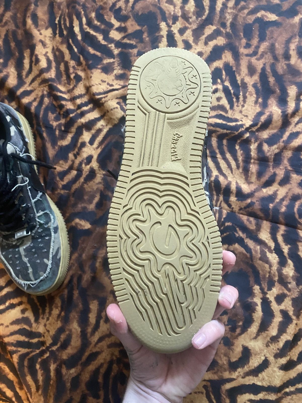 Glo Gang Glo gang Air Force ones Size US 11 / EU 44 - 3 Thumbnail