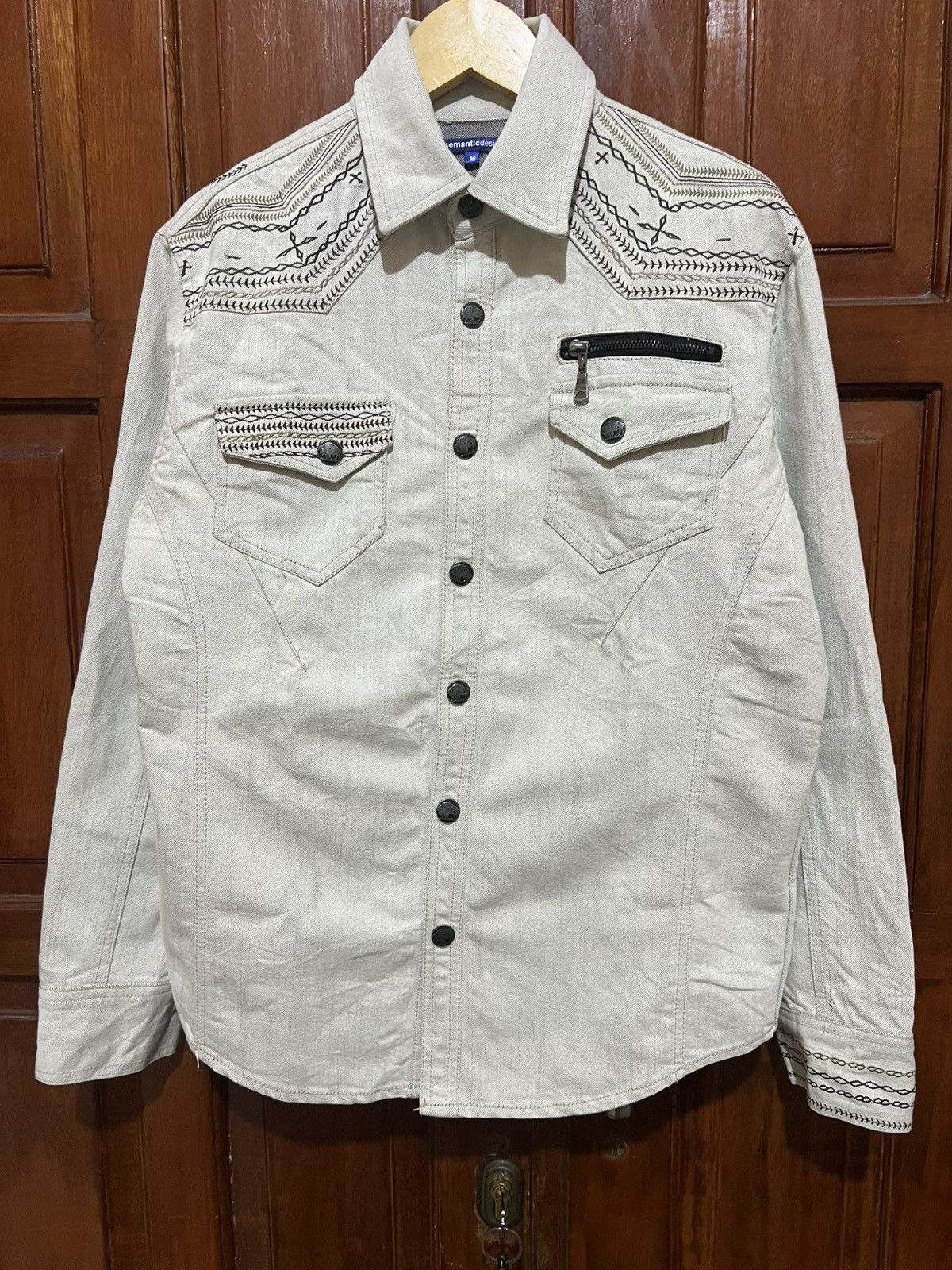 semanticdesign Semantic Design Double Pocket Button Shirt Size US M / EU 48-50 / 2 - 1 Thumbnail