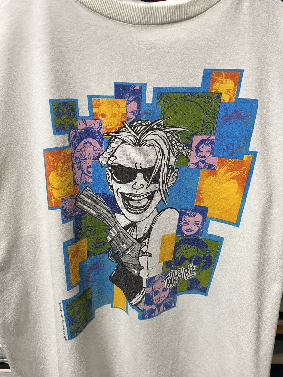 Anime Vintage Tank Girl T-shirt Size US L / EU 52-54 / 3 - 3 Thumbnail