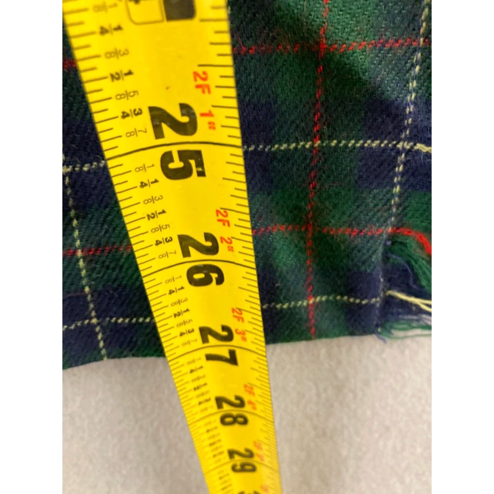 Talbots VINTAGE Talbots Womens Skirt Long Wool Plaid Tartan Petites High Rise All Seasons 2P Size 26" / US 2 / IT 38 - 5 Thumbnail