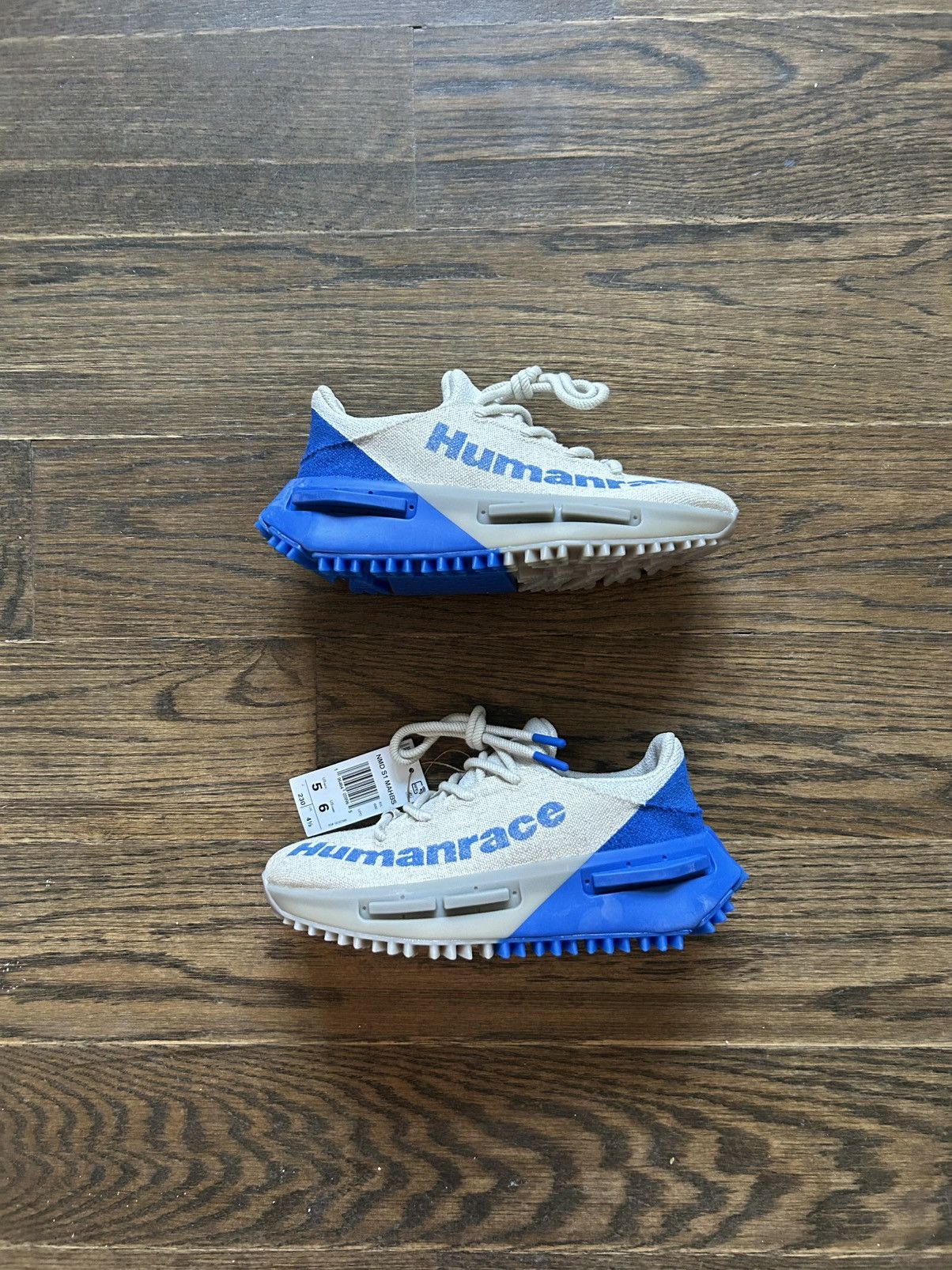 Adidas × Pharrell NWT adidas Pharrell x NMD_S1 Mahbs “Blue” US M 5 Size US 5 / EU 37 - 1 Thumbnail