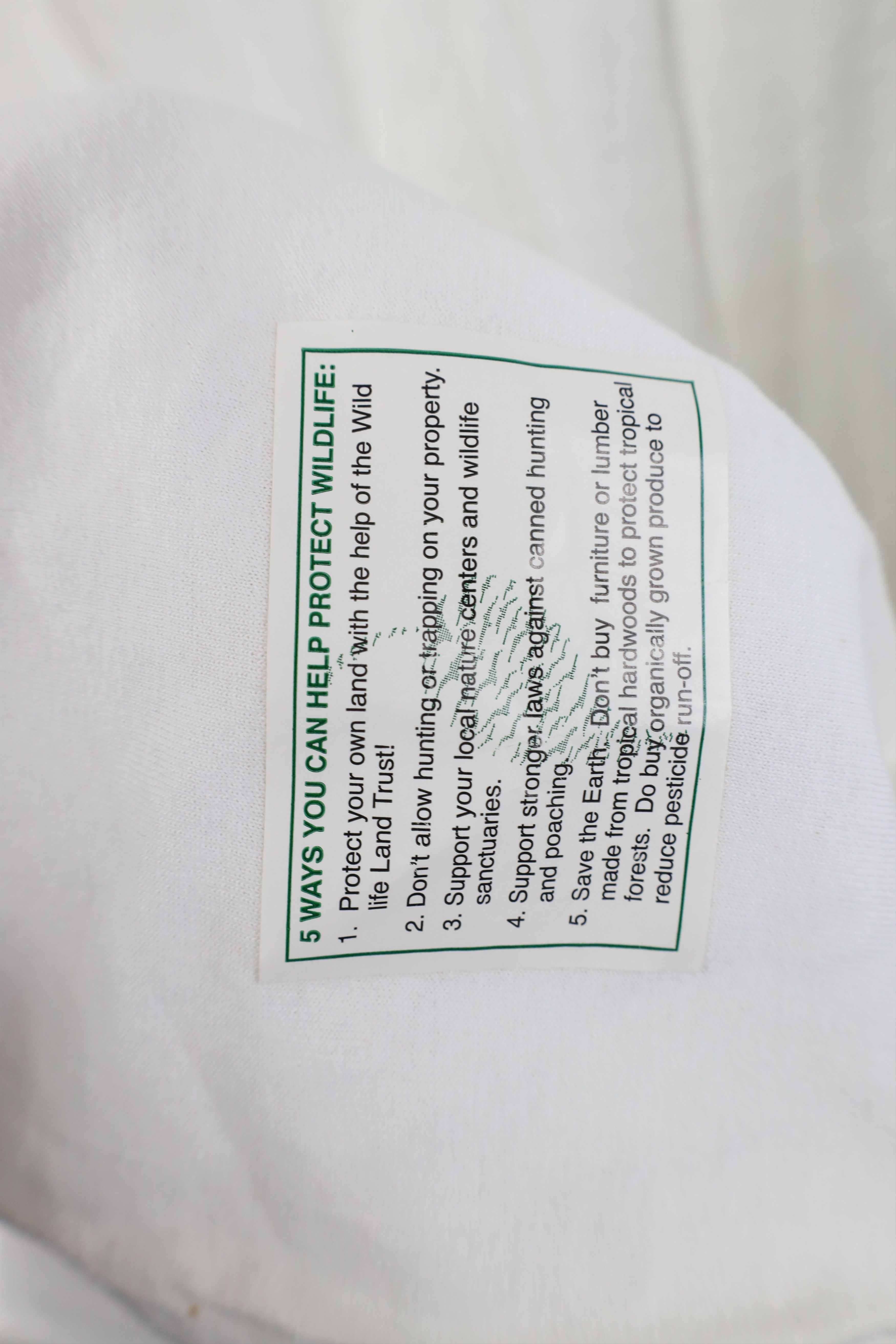 Vintage Deadstock Vintage 90s Y2K Earth Day Land Trust T-Shirt Size L / US 10 / IT 46 - 12 Thumbnail