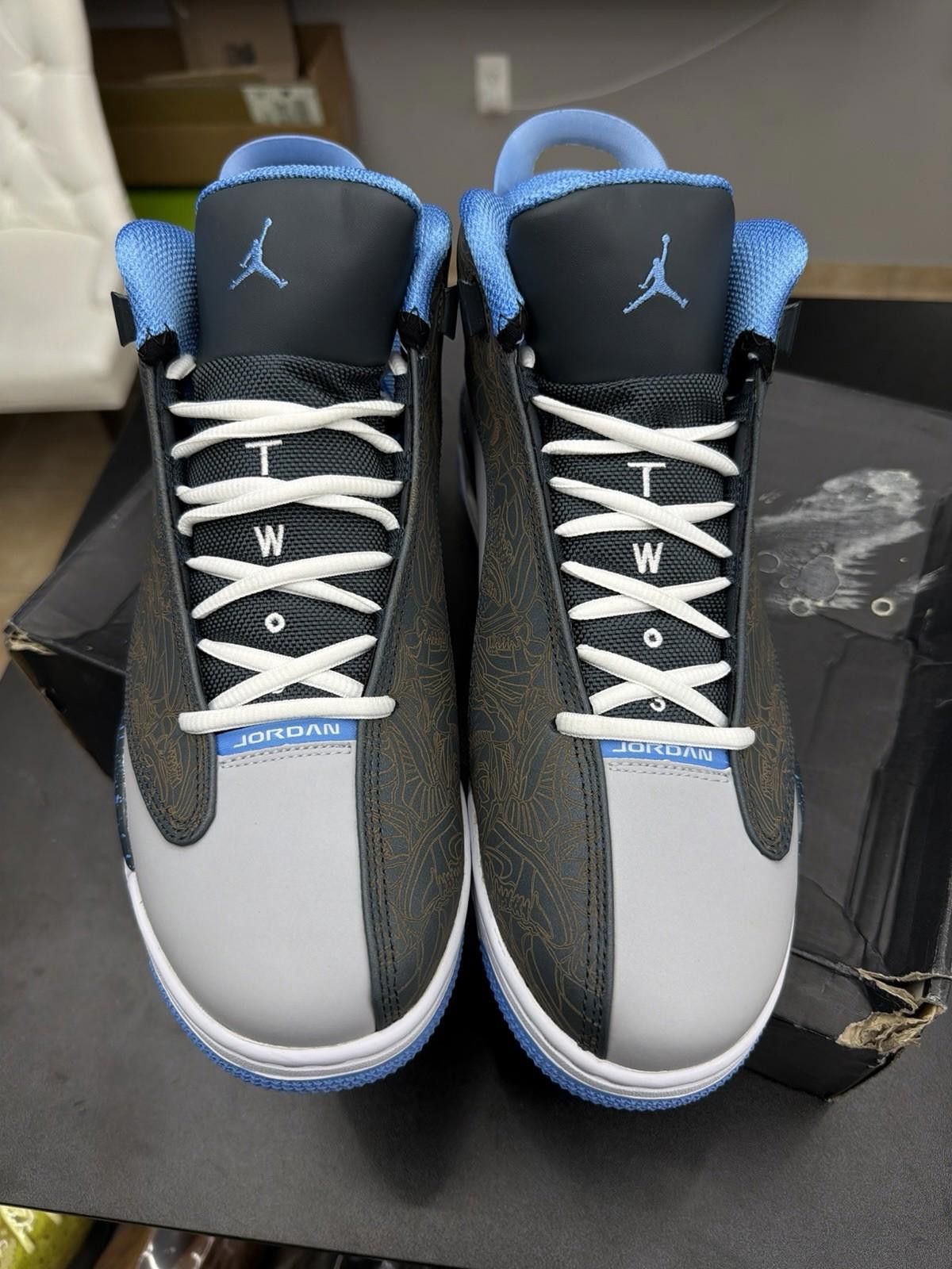 Jordan Brand Size 10 - Air Jordan Dub Zero ‘Wolf Grey’ Brand New Size US 10 / EU 43 - 12 Thumbnail