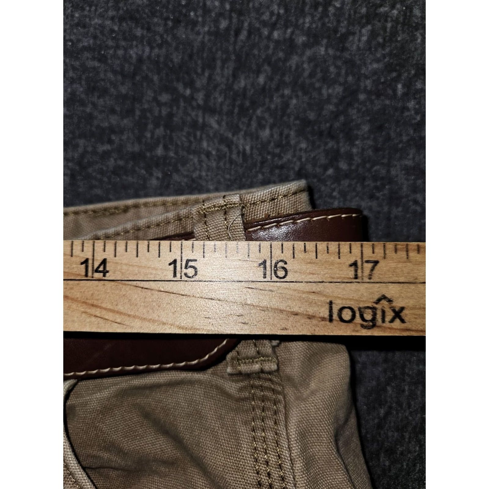 Carhartt Carhartt Pants Womens 10 Brown Rugged Flex Original Fit W/Carhartt Belt Workwear Size 32" / US 10 / IT 46 - 4 Thumbnail