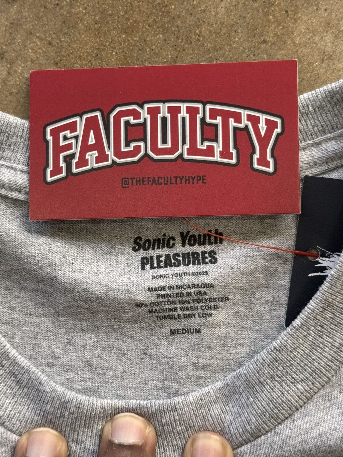 Pleasures Pleasures Sonic Youth Tech Pack Tee Medium Size US M / EU 48-50 / 2 - 3 Thumbnail