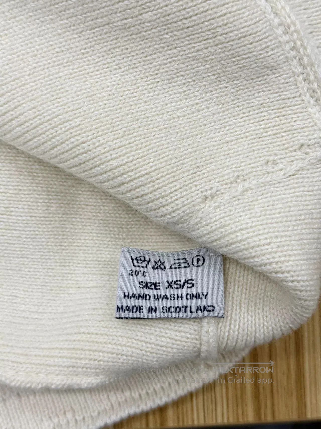 Barrie Barrie Neutral Cashmere Jacket Coat. Size XS / US 0-2 / IT 36-38 - 8 Thumbnail