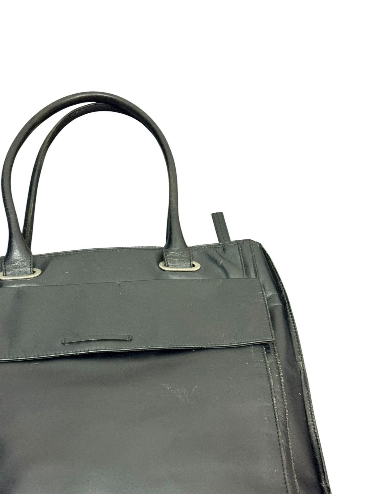 Jean Paul Gaultier Full Leather JPG Tote Bag prada julius dior homme lgb 1🟩4 Size ONE SIZE - 17 Thumbnail