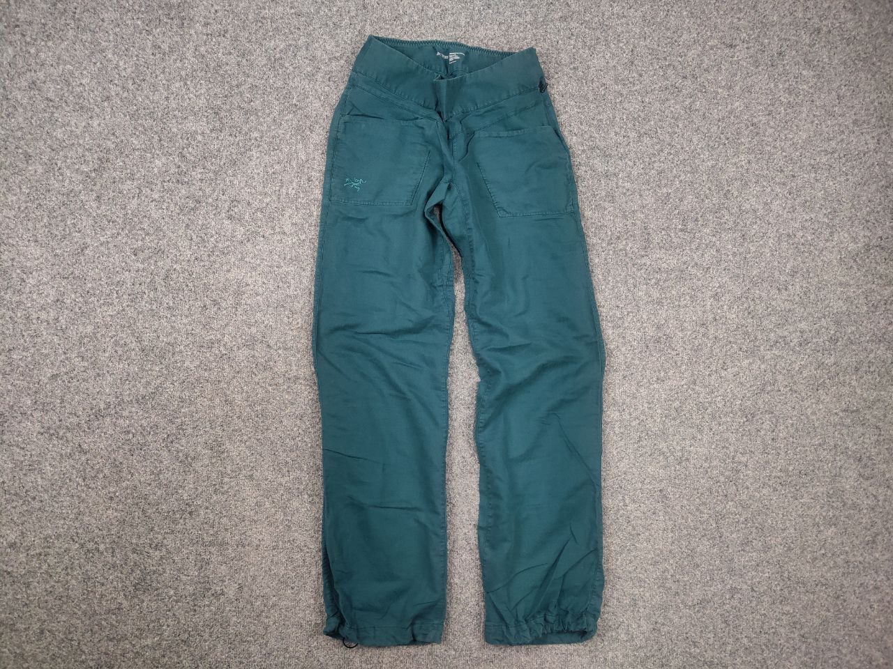 Arc'teryx Arcteryx Vintage Spadina light Casual Pants turquoise Linen Size 29" - 6 Thumbnail