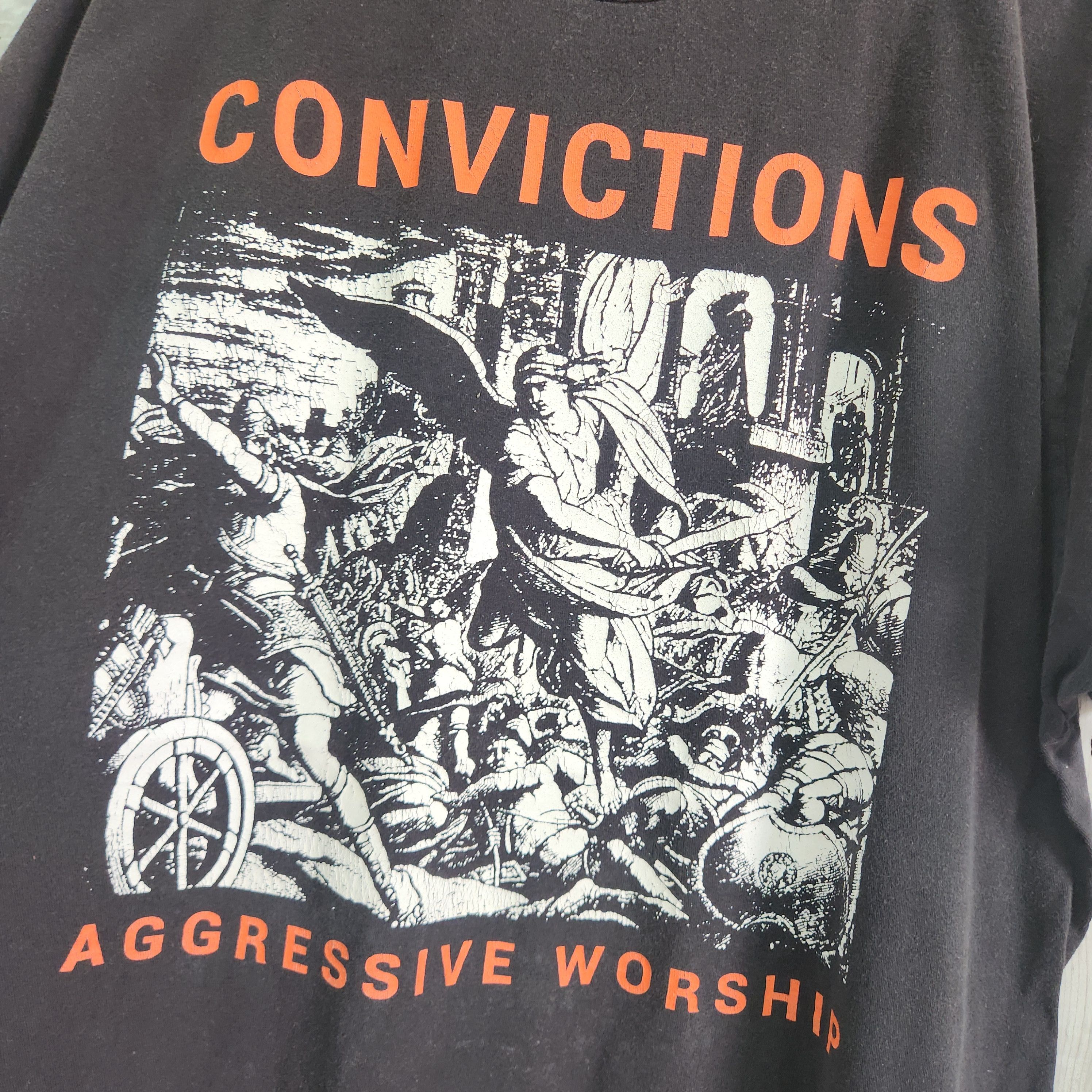 Band Tees Metal Rock TShirt Convictions Size US XL / EU 56 / 4 - 11 Thumbnail