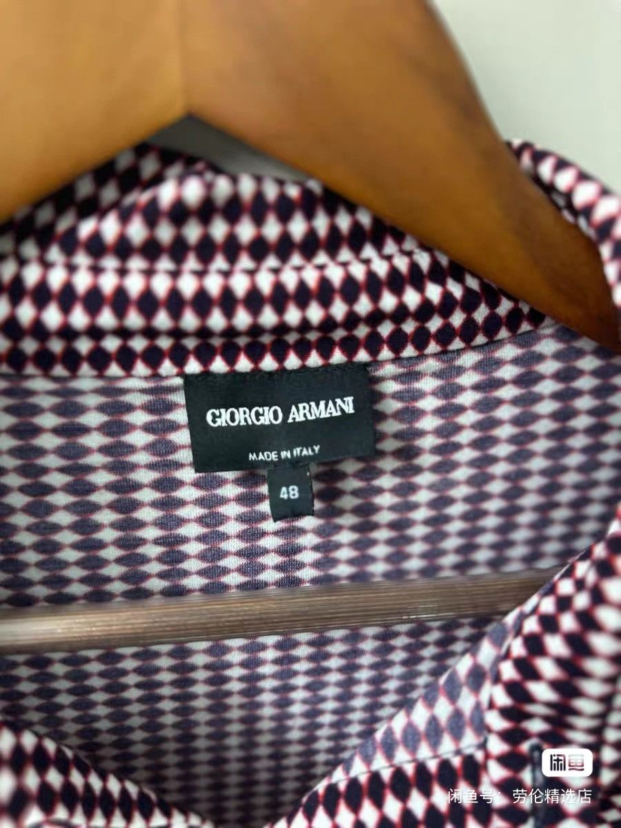 Giorgio Armani Giorgio Armani polo long sleeve top dior prada balenciaga Size US M / EU 48-50 / 2 - 2 Thumbnail
