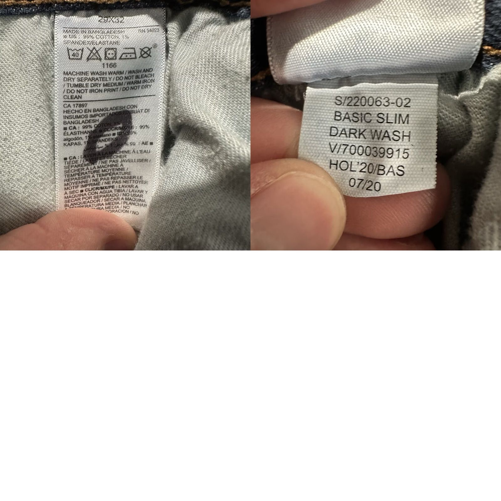 Old Navy Old Navy Jeans Mens Slim Blue Denim 28 Waist 28 Inseam Built In Tough Built In Flex Size US 29 - 9 Thumbnail