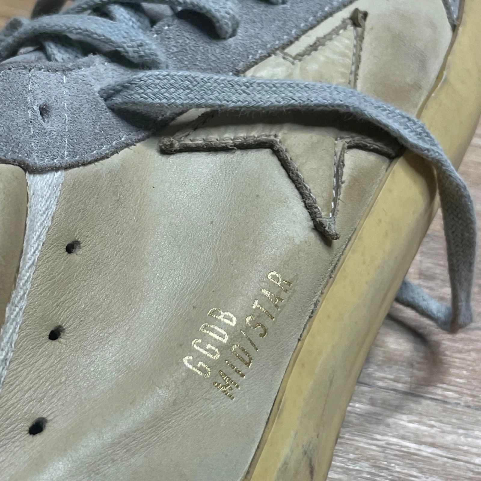 Golden Goose Golden Goose Sneakers MID STAR GGDB High Top Leather BEIGE Size US 10 / EU 43 - 7 Thumbnail