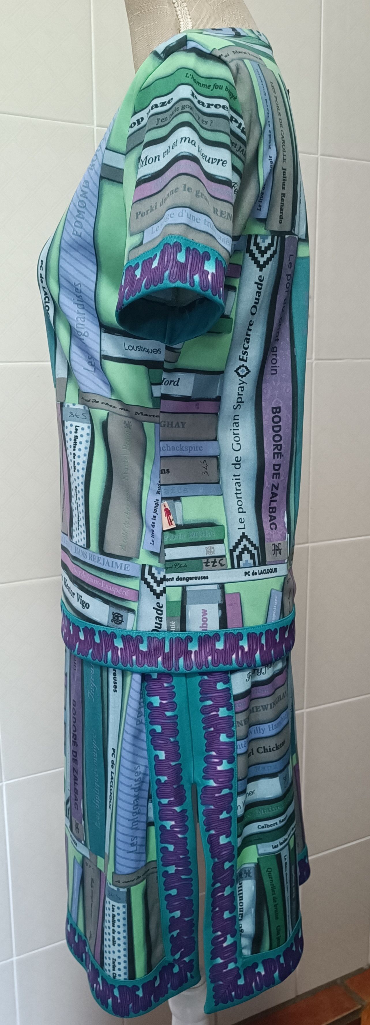 Jean Paul Gaultier Spring 2001 - Books print set - JPG Jeans - Colec. N°3 Size M / US 6-8 / IT 42-44 - 9 Thumbnail