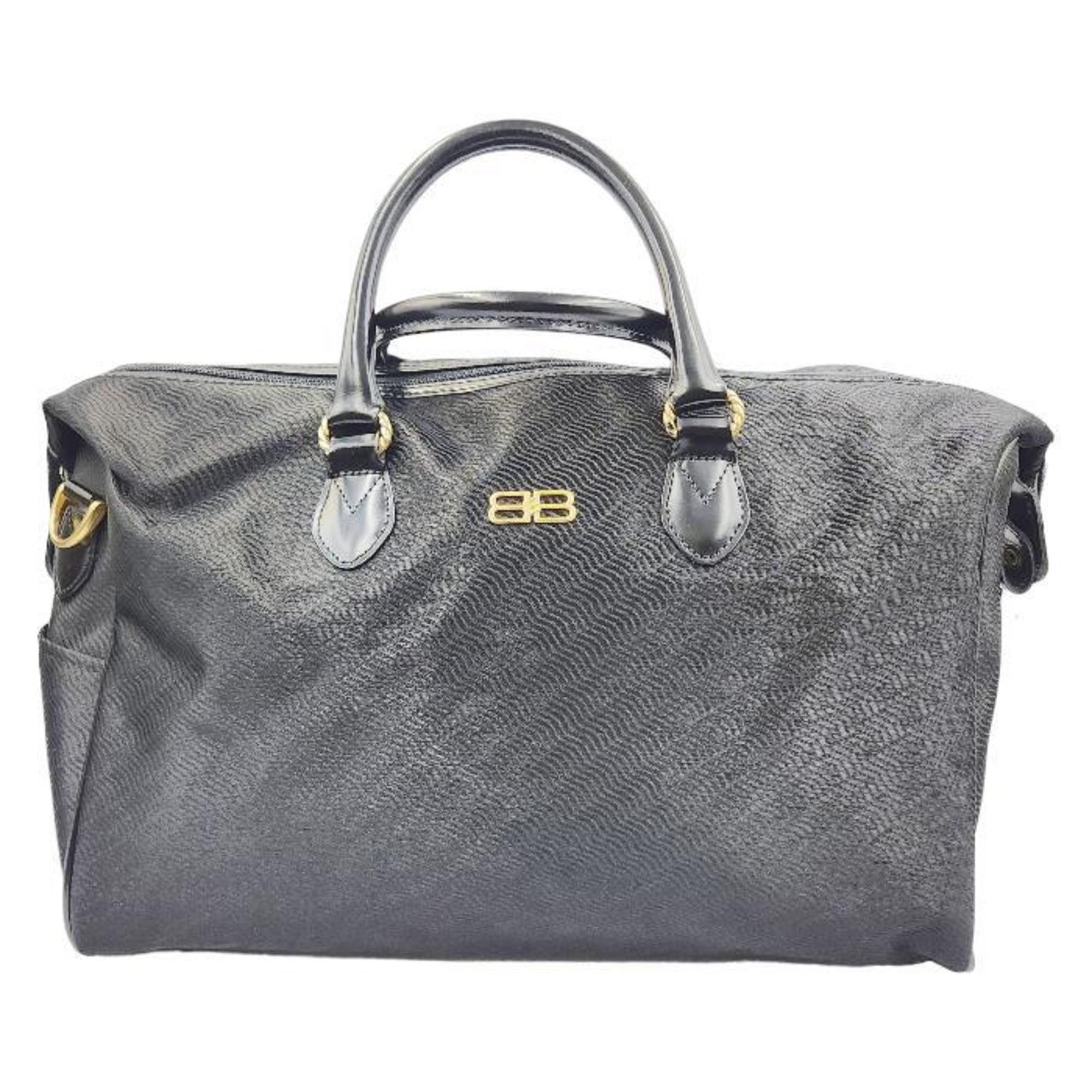 image of Balenciaga Boston Bag Men Women Black