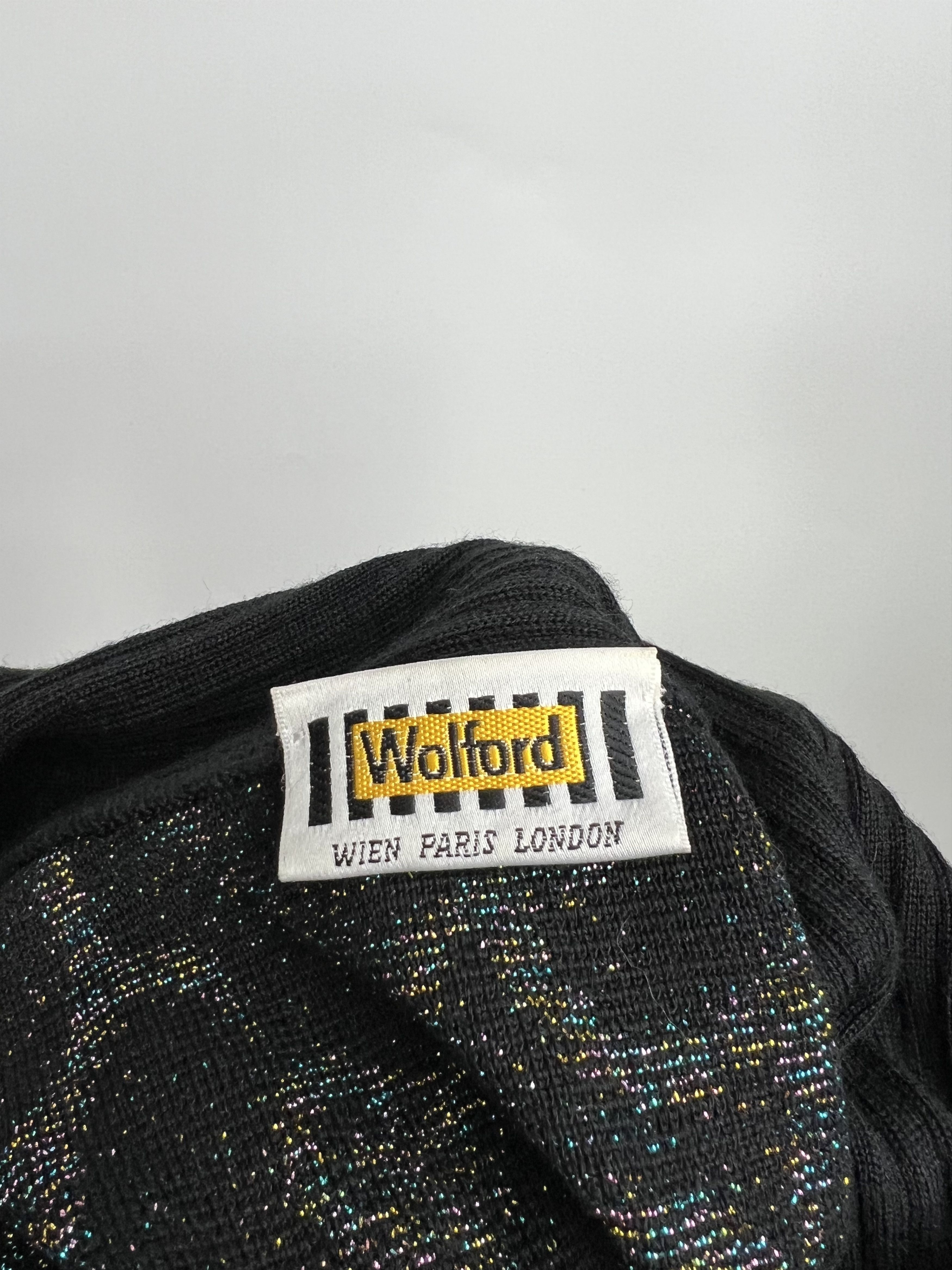 Vintage × Wolford Wolford Rare Vintage Wool Sweater Lurex Size A42 UK16 F44 Size XL / US 12-14 / IT 48-50 - 9 Thumbnail