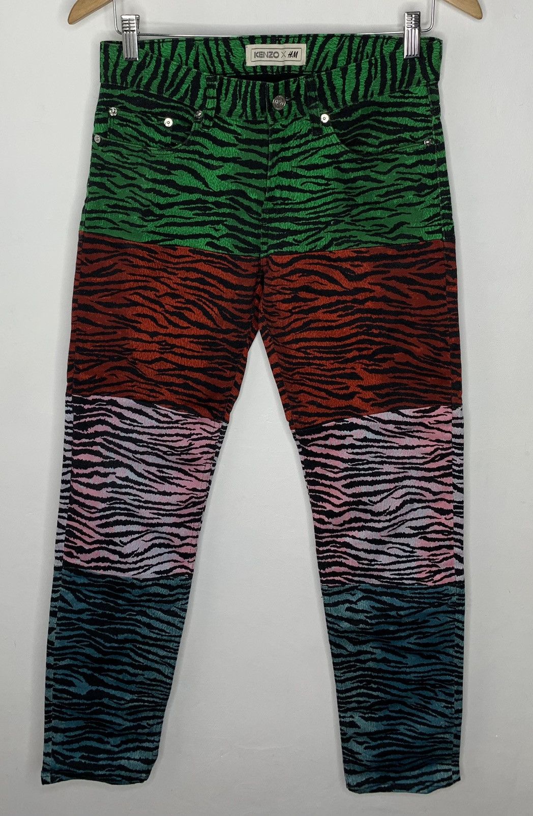 Kenzo Kenzo X H&M Multicolor Pants Size 28" / US 6 / IT 42 - 2 Thumbnail