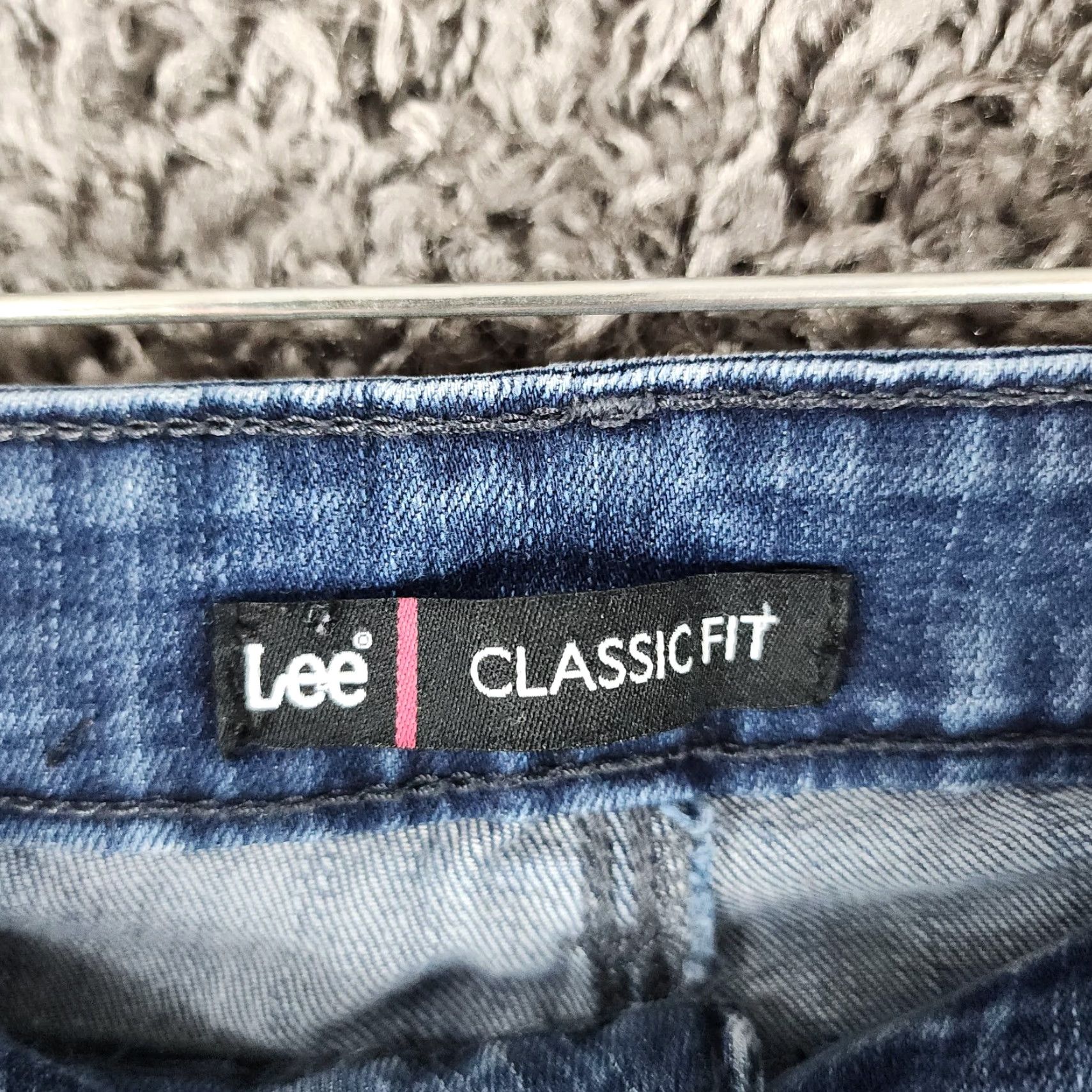 Lee LEE Jeans Women Cotton Blend Classic Fit Straight Leg Blue 16 Petite Womens Jeans 29" Inseam 36" Waist Blue Denim Size 38" / US 16 / IT 52 - 3 Thumbnail