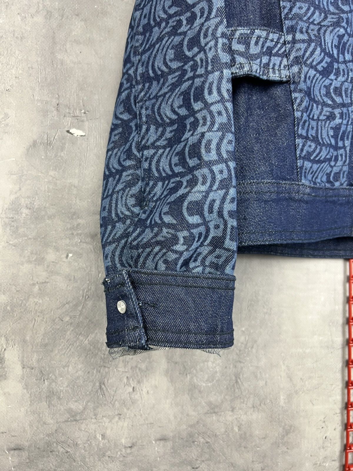 Cop Copine Cop Copine Y2K Women Monogram Denim Jacket Size 38 Size XS / US 0-2 / IT 36-38 - 19 Thumbnail
