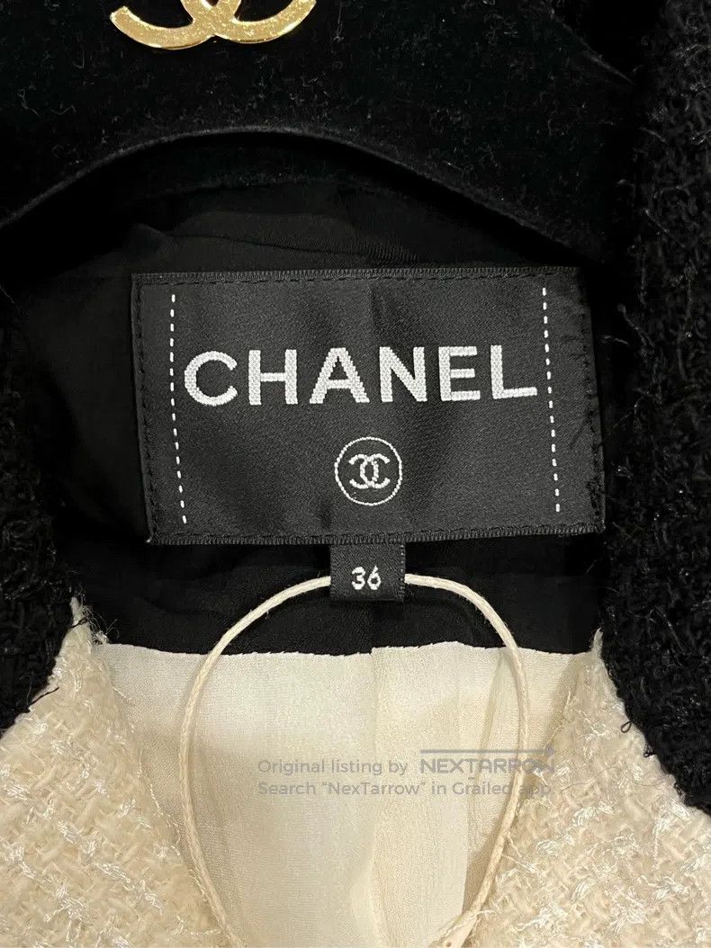 Chanel Chanel 20-year-old Kangpeng series black and white classic Size XS / US 0-2 / IT 36-38 - 3 Thumbnail