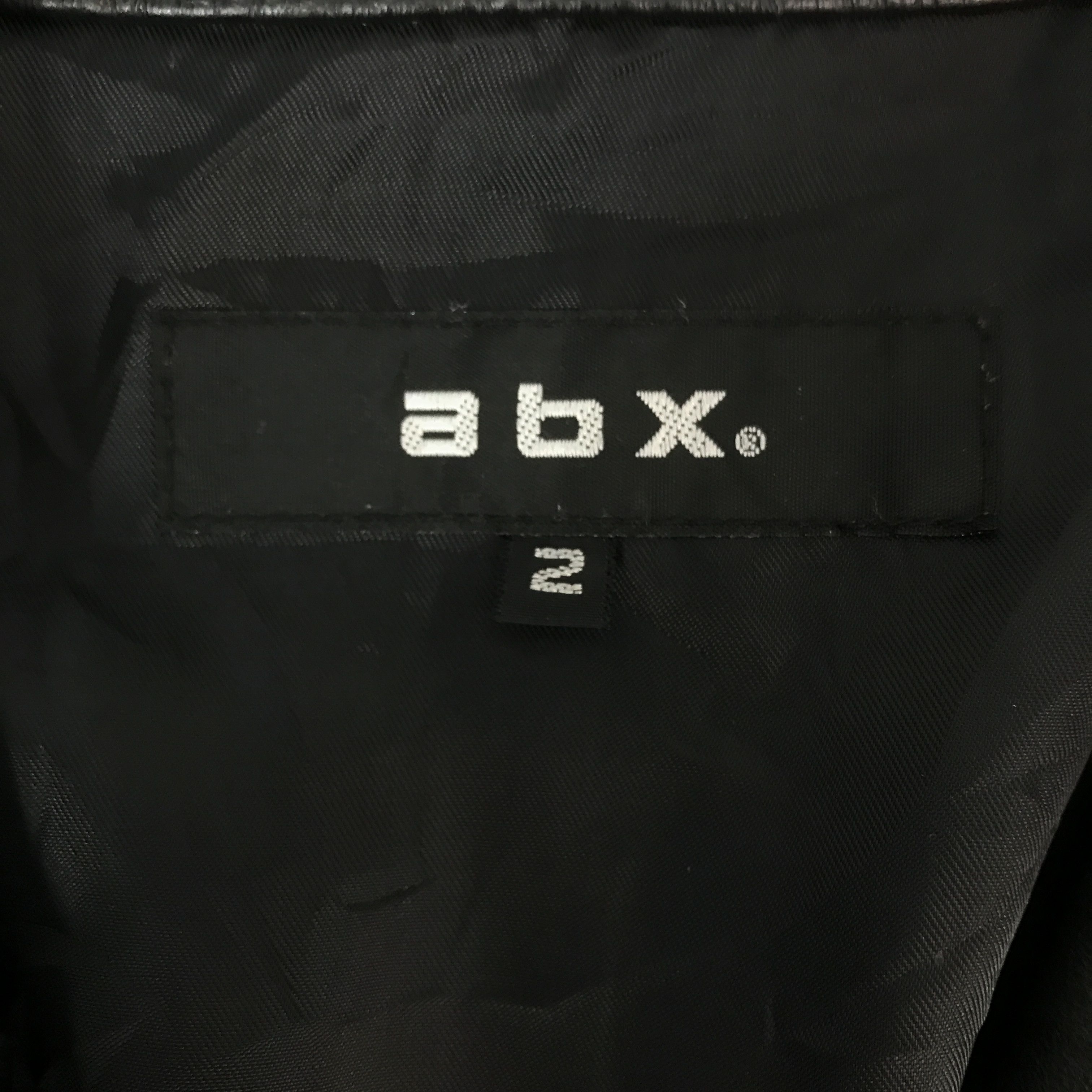 Japanese Brand abx leather punk Style jacket K65B5 Size US M / EU 48-50 / 2 - 9 Thumbnail