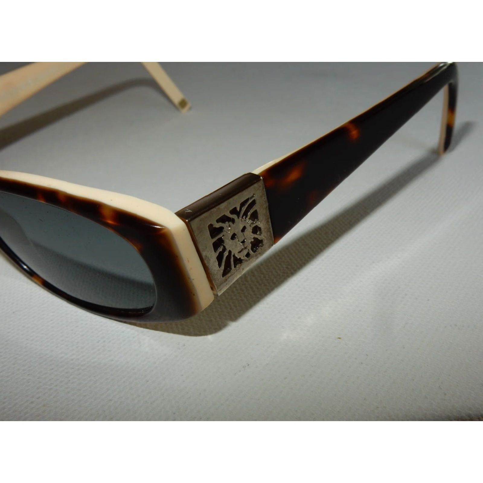 Anne Klein VINTAGE Anne Klein Sunglasses Frames Only Brown Women 54 15 135 AK3129 238/29 Mens? Womens Size ONE SIZE - 5 Thumbnail