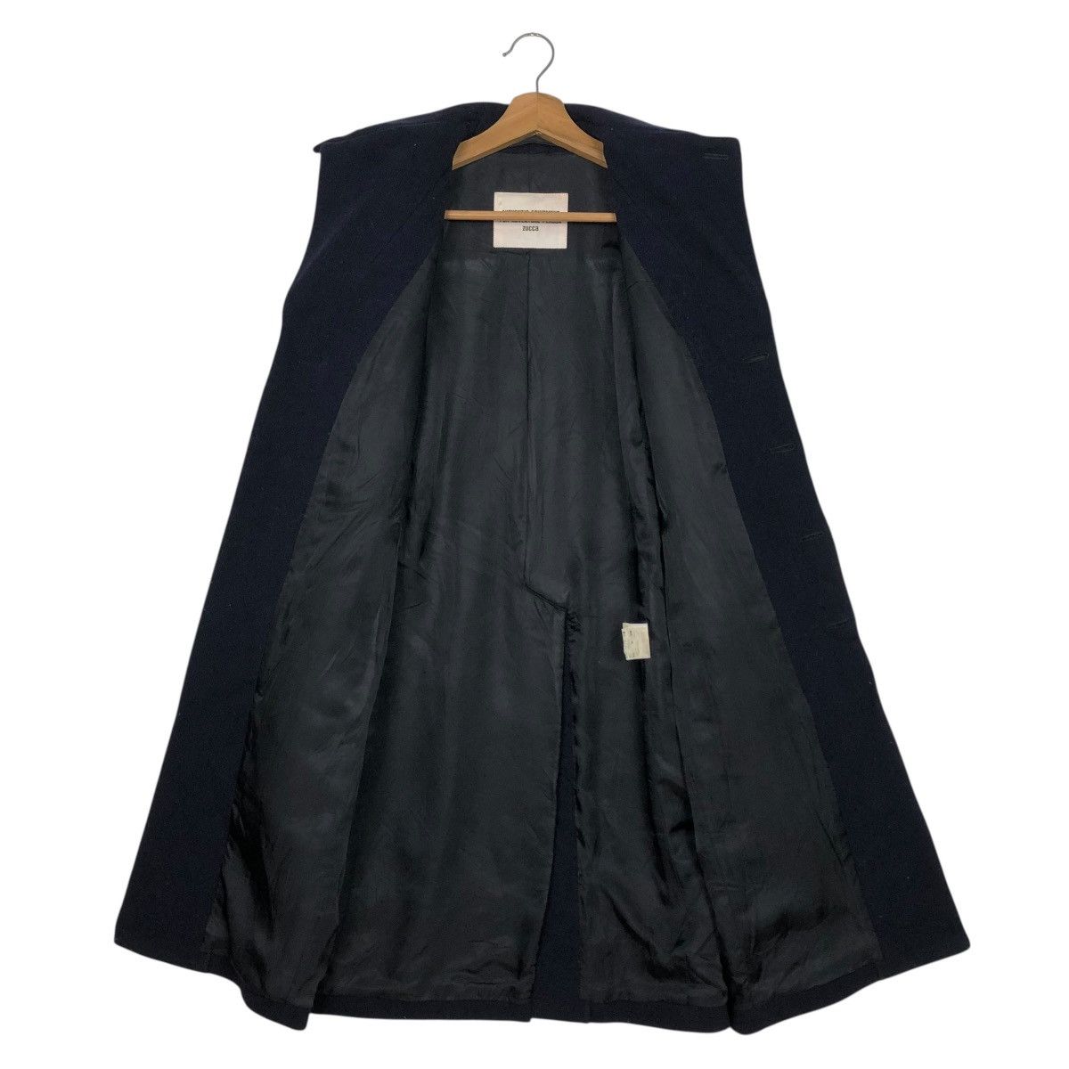 Issey Miyake 🔥VINTAGE OVER COAT WOOL LONG JACKET ZUCCA ISSEY MIYAKE Size US M / EU 48-50 / 2 - 16 Thumbnail