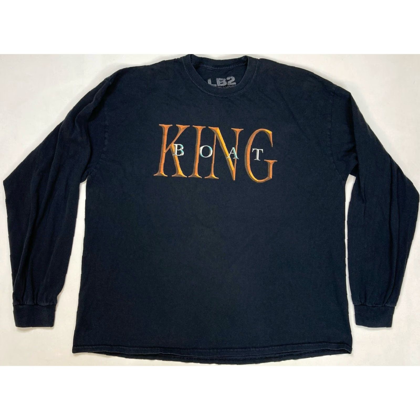 Vintage Lil Yachty LB2 King Boat Graphic T-shirt Men XL Black Long Sleeve Rap Music Shirt Size US XL / EU 56 / 4 - 3 Thumbnail