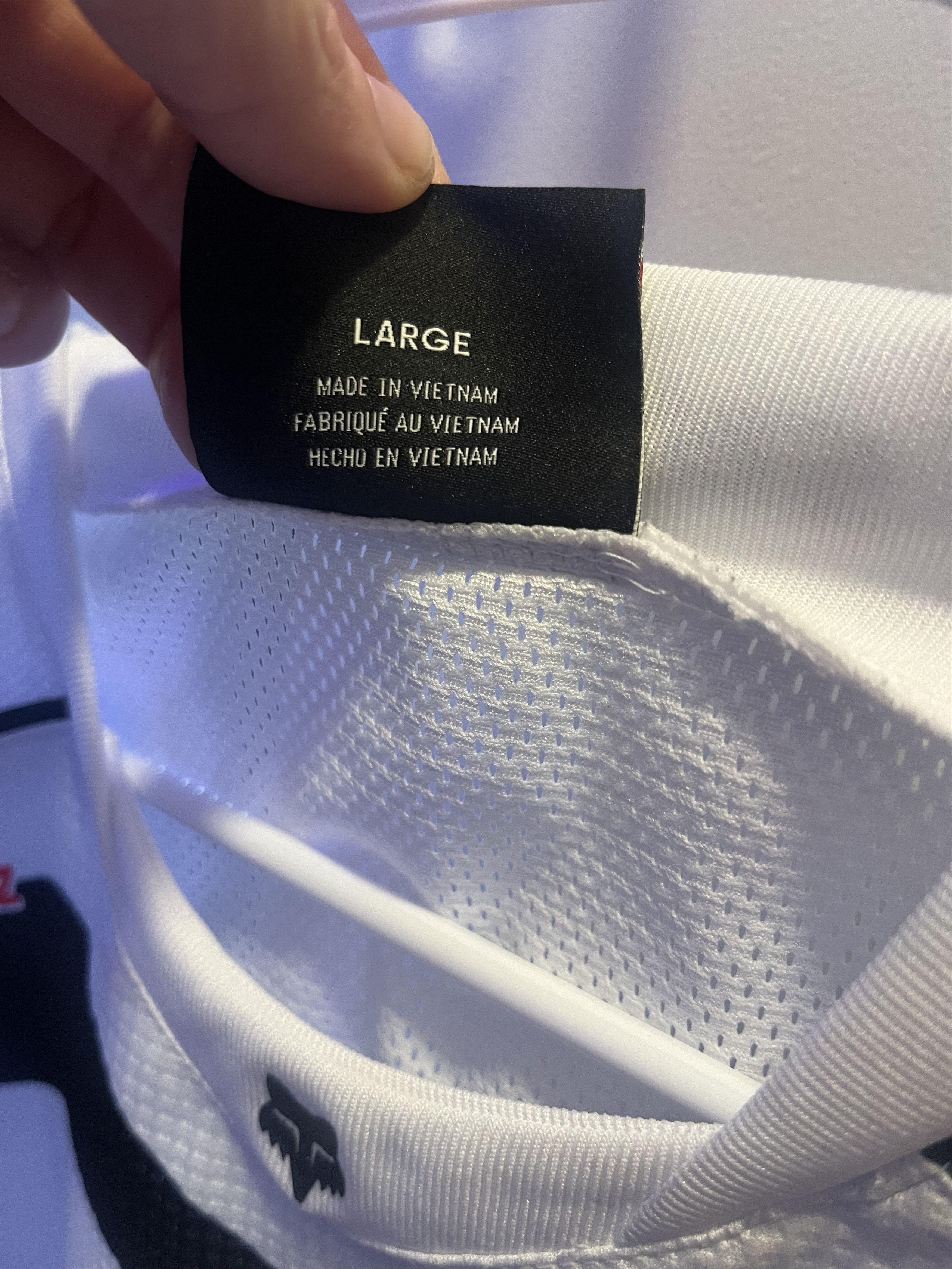 Supreme Supreme Supreme Fox Racing Jersey White/orange L Size US L / EU 52-54 / 3 - 6 Thumbnail