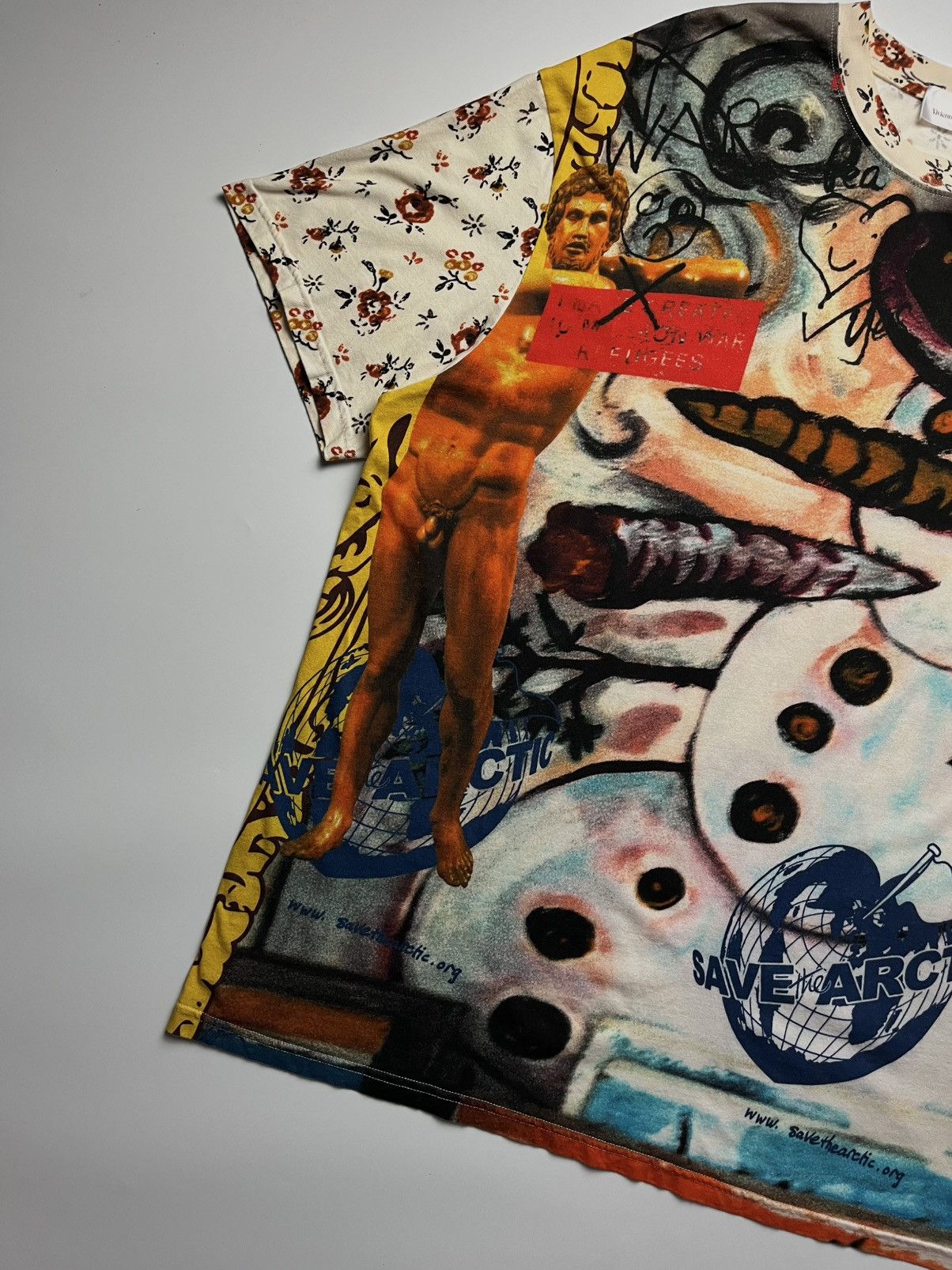 Vivienne Westwood Vivienne Westwood Snowman Graphic T-Shirt Size US L / EU 52-54 / 3 - 7 Thumbnail
