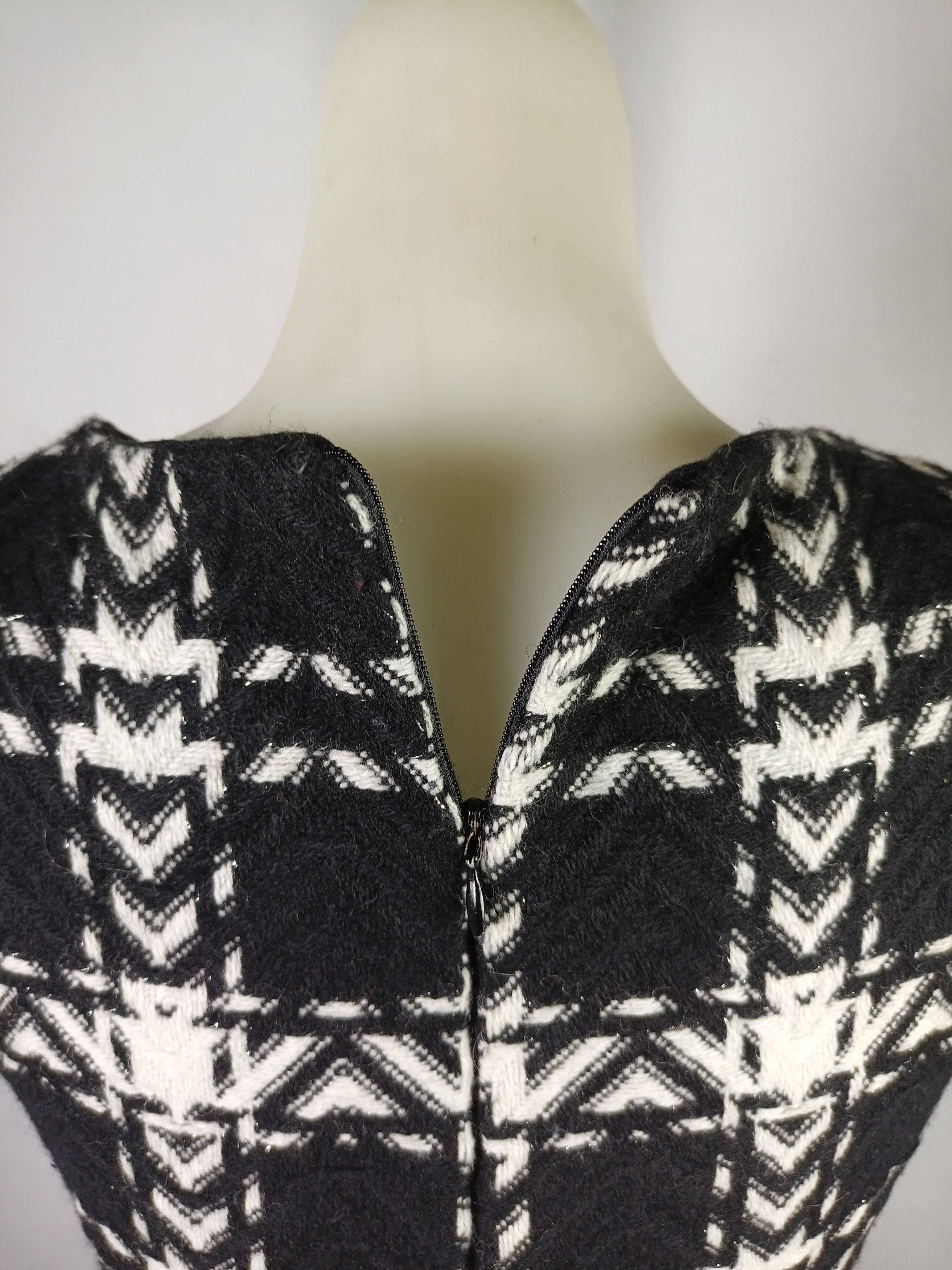 Designer × Japanese Brand N. BY N COCO Knitted Sleeveless Velvet Dress Size M / US 6-8 / IT 42-44 - 14 Thumbnail