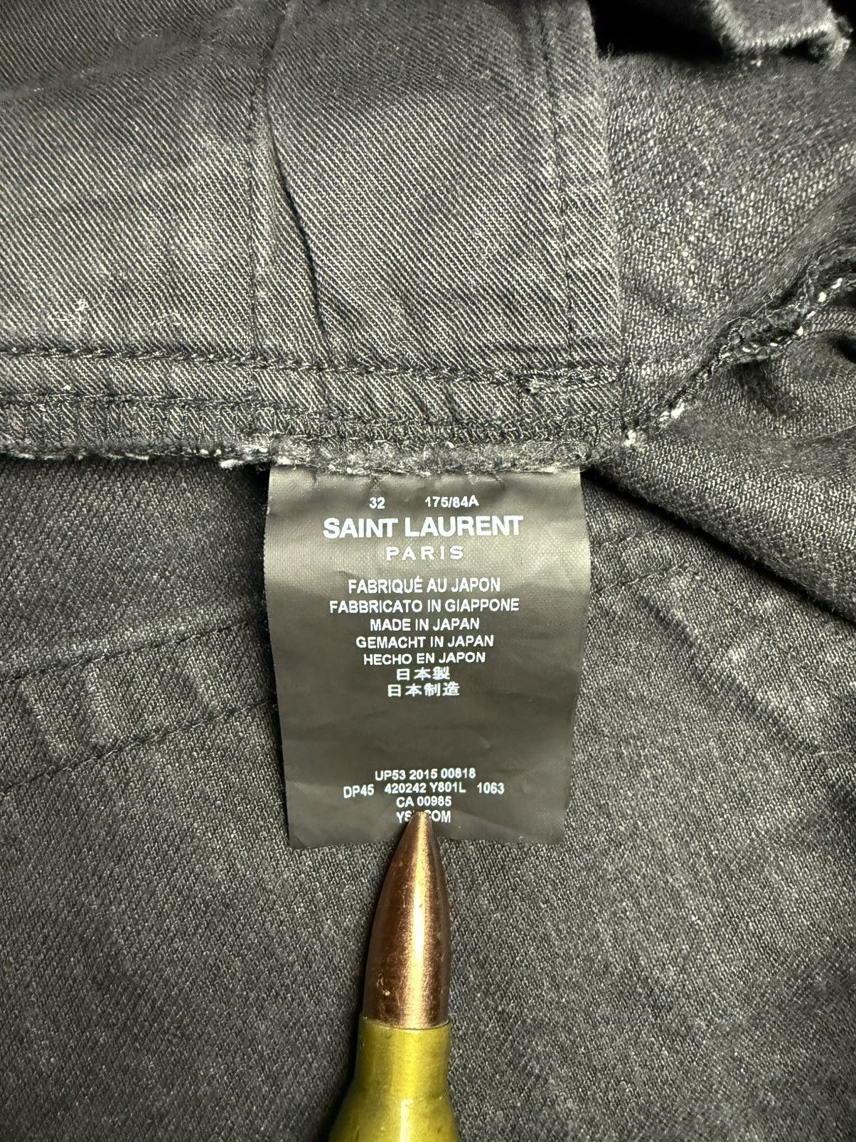 Saint Laurent Paris SAINT LAURENT HEDI SLIMANE SS16 SURF SOUND BLEACH JEANS Size US 32 / EU 48 - 6 Thumbnail