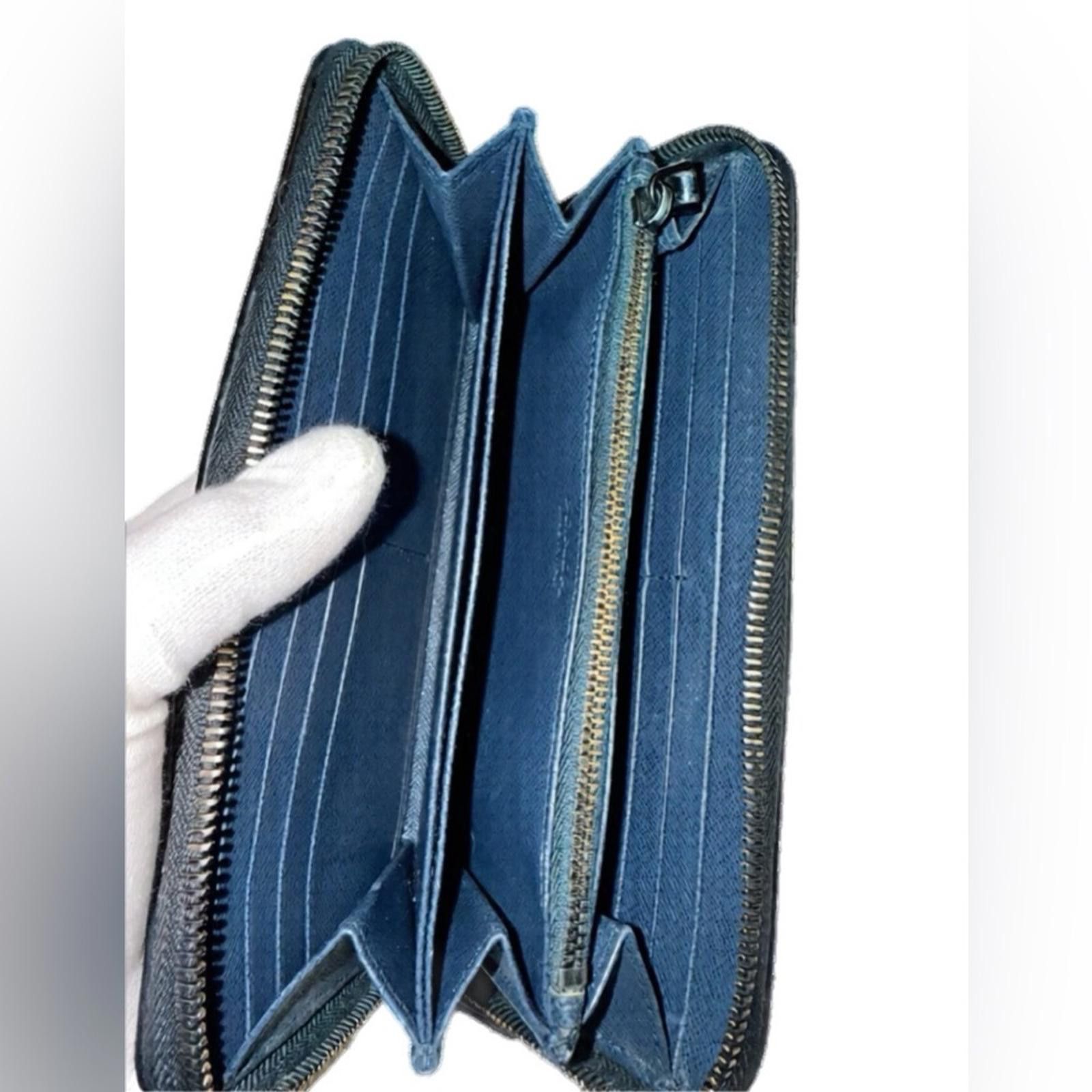 Prada AUTHENTIC REWORKED Prada Saffiano Zippy Wallet- REDYED COND Size ONE SIZE - 7 Thumbnail