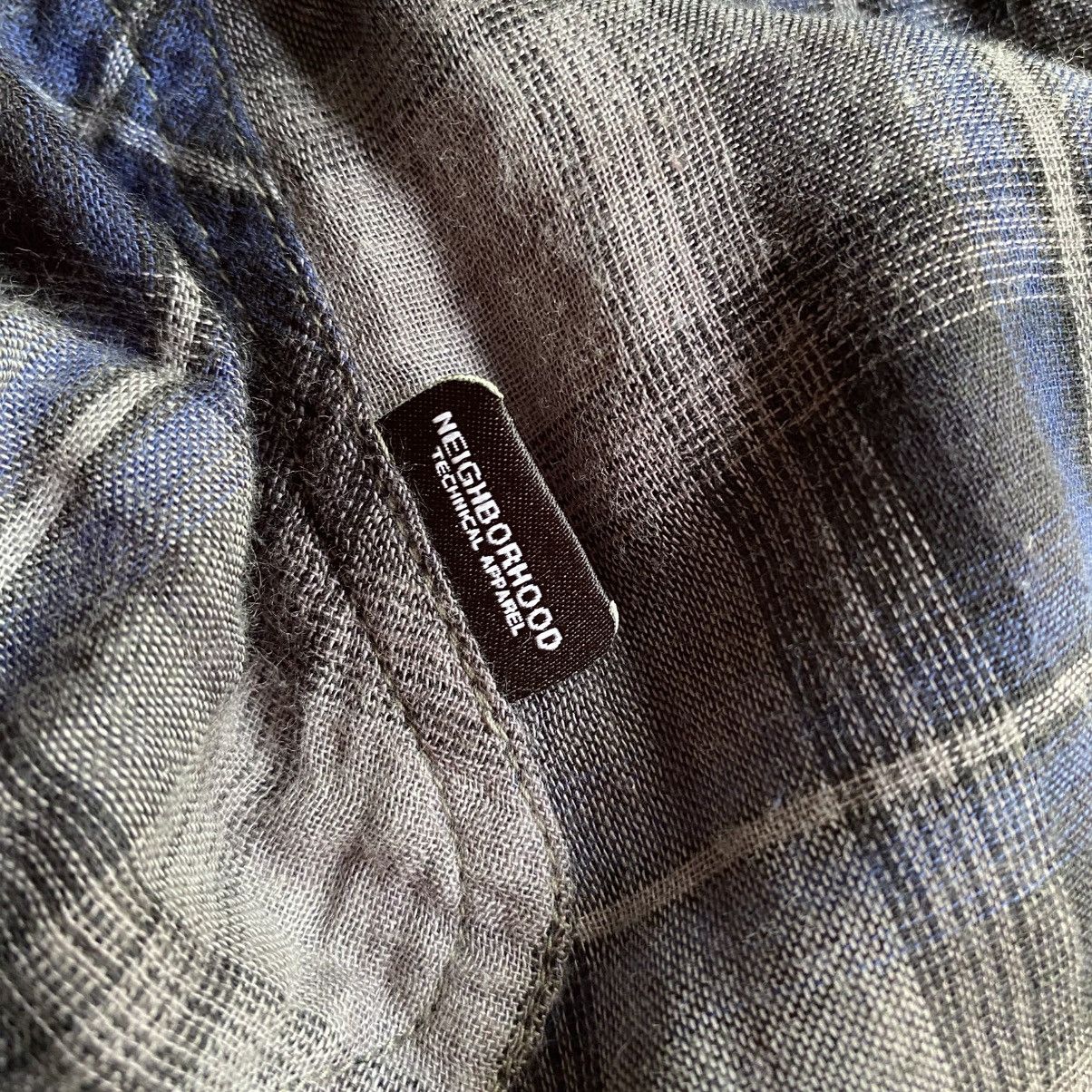 Neighborhood Neighborhood MEDIUM-REGULAR Navy Plaid Flannel Shirt Size US M / EU 48-50 / 2 - 21 Thumbnail